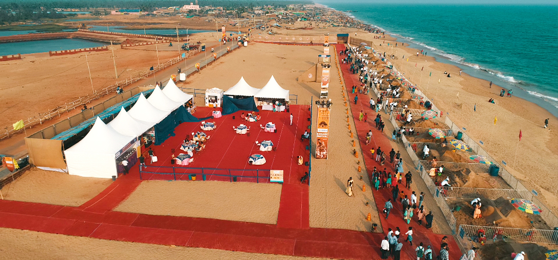 International sand Art festival